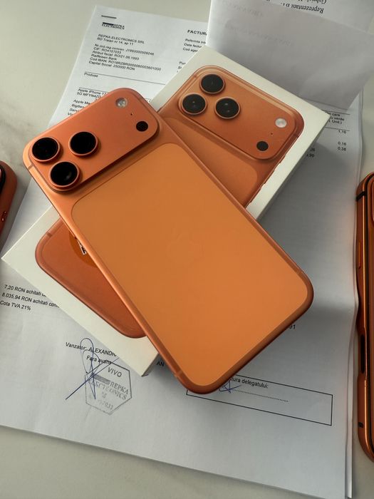 Iphone 17 pro max 256 gb impecabil.  Factura +garantie