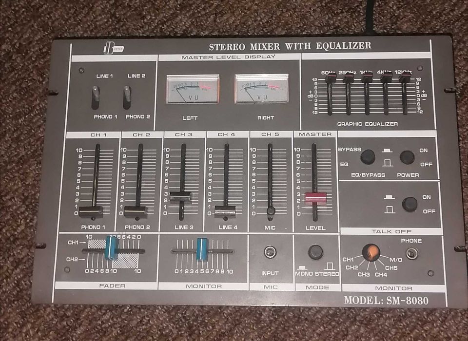 Mixer audio SM - 8080