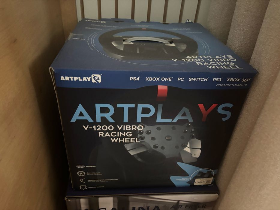 Руль игровой Artplays v-1200