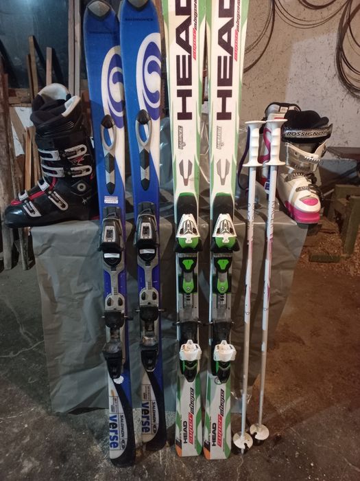 Ски обувки щеки продома