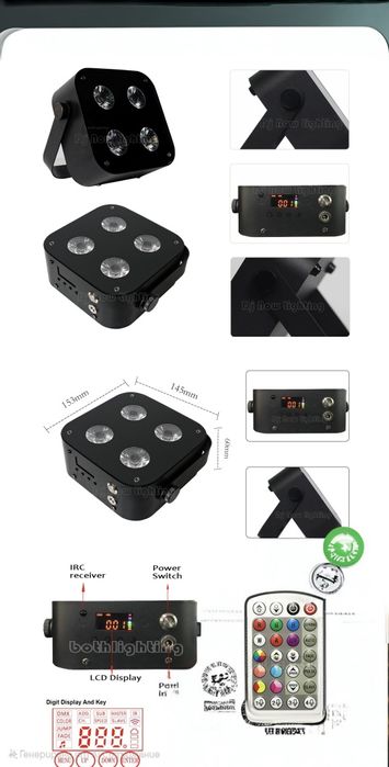 Лед Мини Прожектори