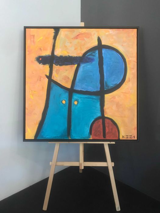 Картина ”Огледалорфизъм” - Автор - К.М. 2021 г.