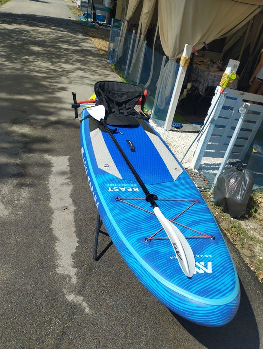 Падълборд Aqua Marina Beast 320 81  15см каяк седалка гребло