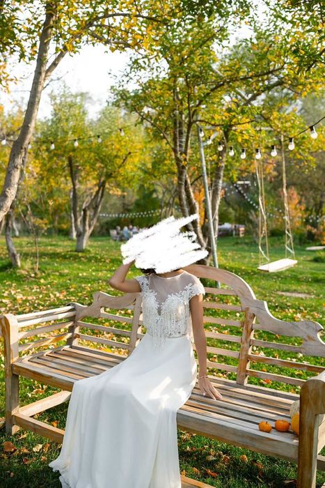 Продам свадебное платье бу