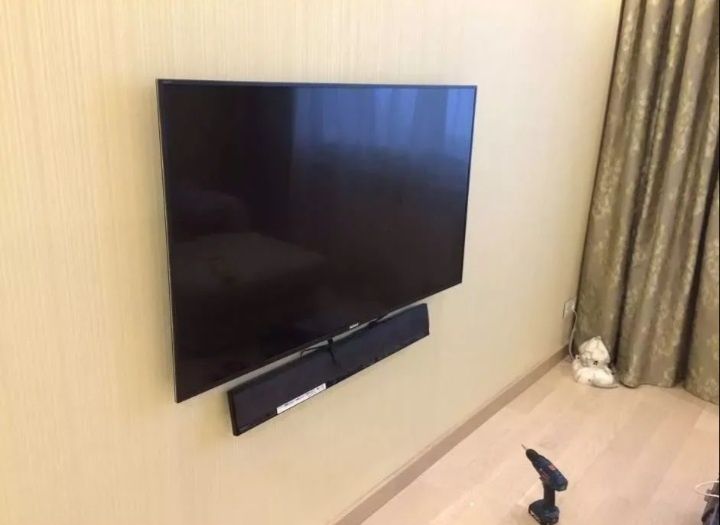 Установка телевизора на стену