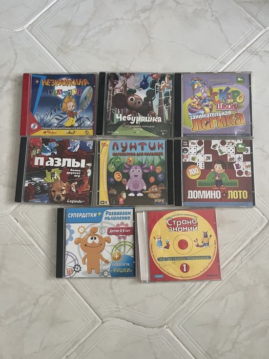 DVD дискове и компютерни игри на руски език
