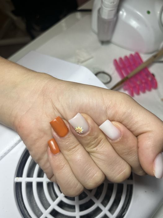 Manichiura gel (80 lei )si semipermanenta la pret acesibil