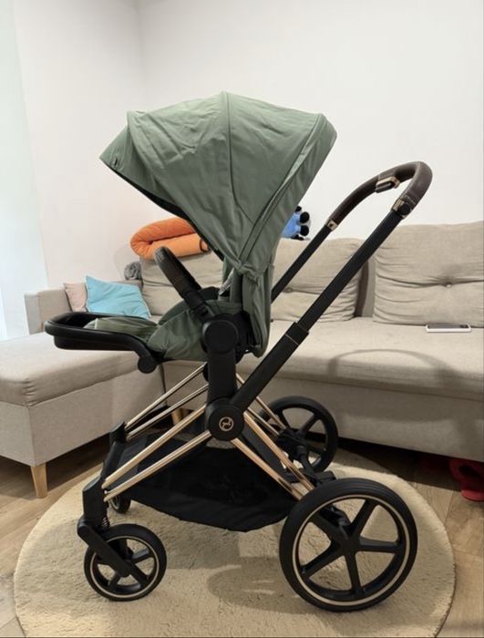 Cybex priam platinum leaf green
