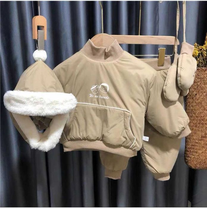 Детский тёплый костюм унисекс 4-5 лет