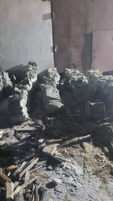 Дрова в мешках 700 тенге