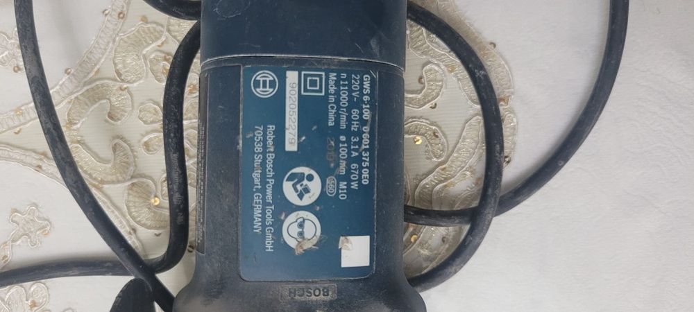 Bosch GWS 6-100 Professional | оригинал | болгарка 100 мм