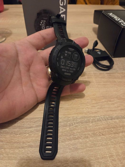 Garmin Instinct 3 Solar Tactical 50 mm - Nou