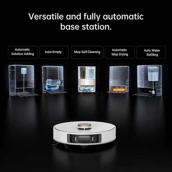 Прахосмукачка робот Dreame L20 Ultra COMPLETE, авт.сушене/зареждане