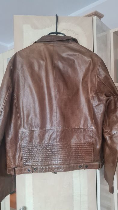 Geaca de piele naturala barbati Hugo Boss