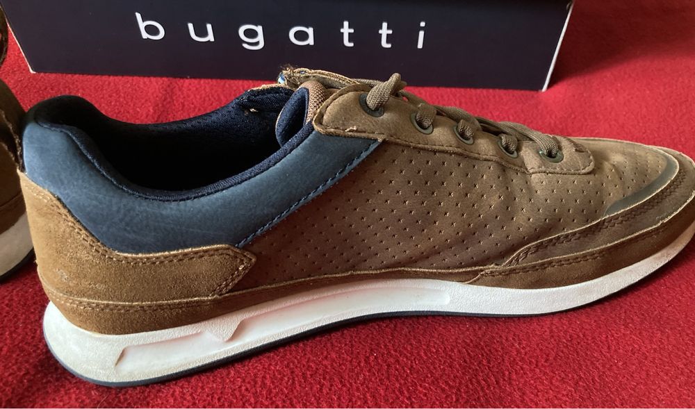 Bugatti Ross Cognac 42 Мъжки Обувки