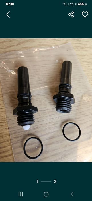 Stut pentru furtun apa calda si apa rece boiler cascade carver rulota