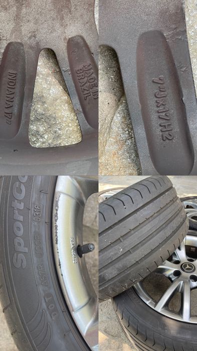 Джанти и гуми за Мерцедес 5х112 17”