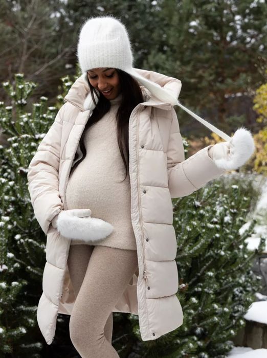 Пуховик для беременных