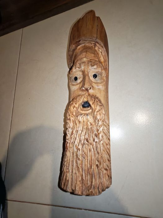 Sculptura "The Viking" wood spirit