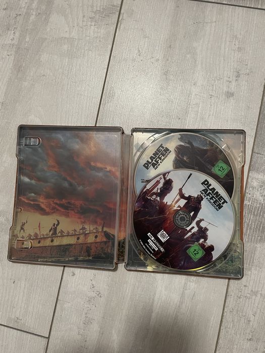 Steel book Планетата на маймуните