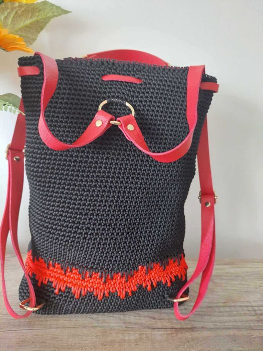 Rucsac crosetat manual