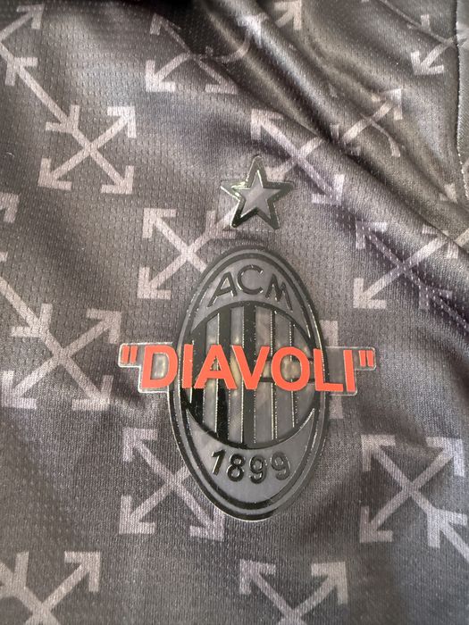 Tricou Ac Milan x Off White x Puma S nou new