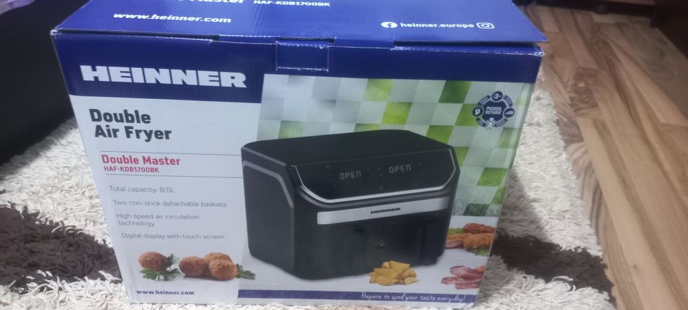 vand air fryer heinner HAF-KDB1700BK