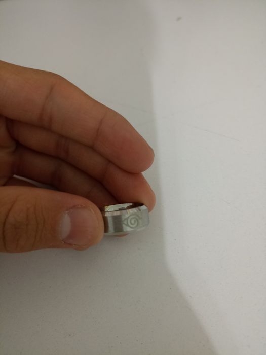 Кольцо с логотипом конохи, аниме наруто