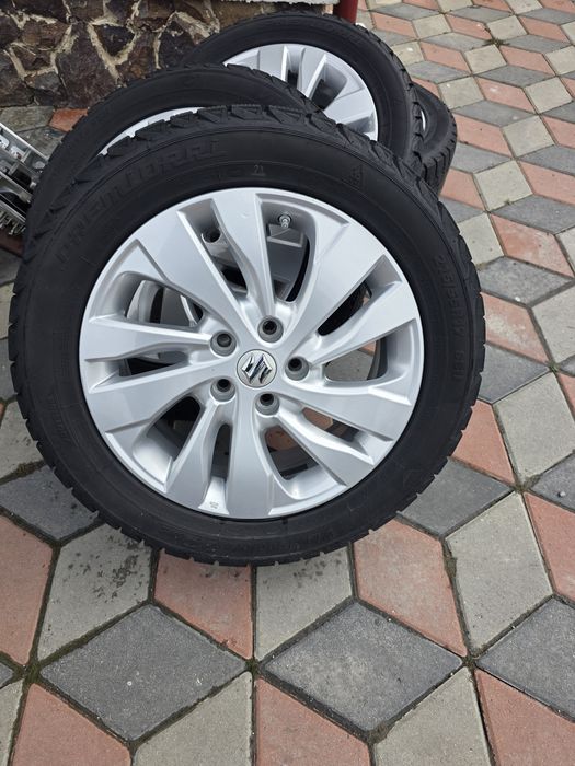 Roti complete Suzuki SX4 S-Cross 17 inch cu anvelope iarna