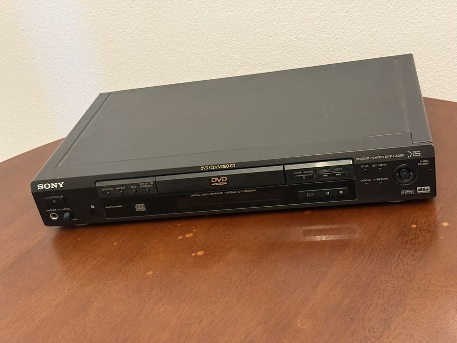 Sony S535D cd dvd player nu caseta casette vinyl pick up