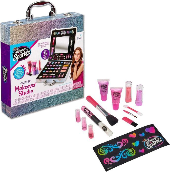 Shimmer'n Sparkle Студия набор косметики для девочек, Америка