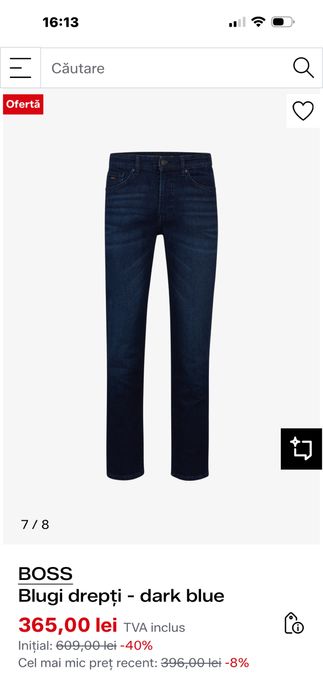 Vând Blugi Hugo Boss