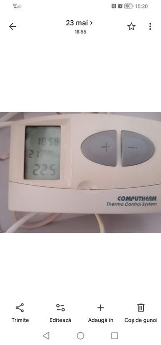 Termostat centrala Computherm cu fir