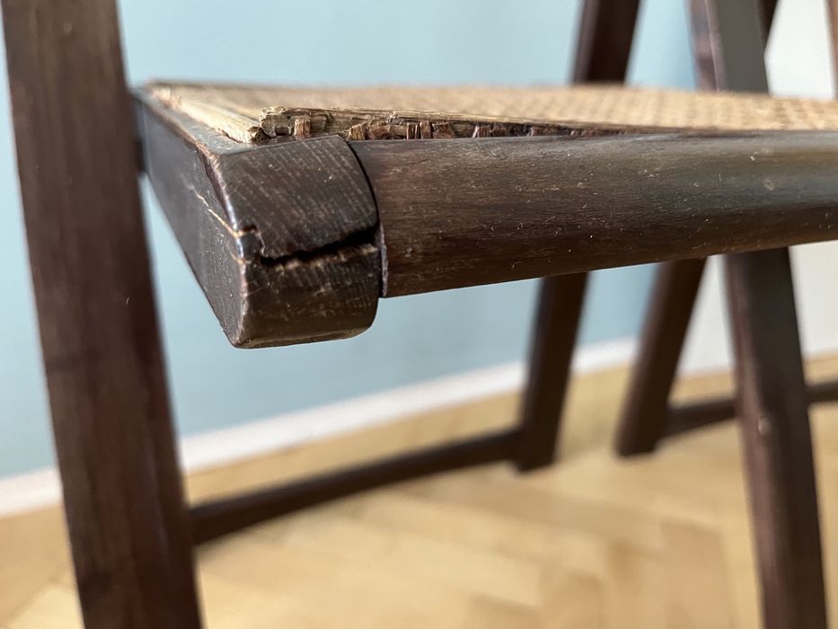 Сгъваем стол / ALDO JACOBER / 60-те