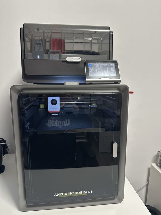 Anycubic Kobra S1 Combo cu 5 ore de printare
