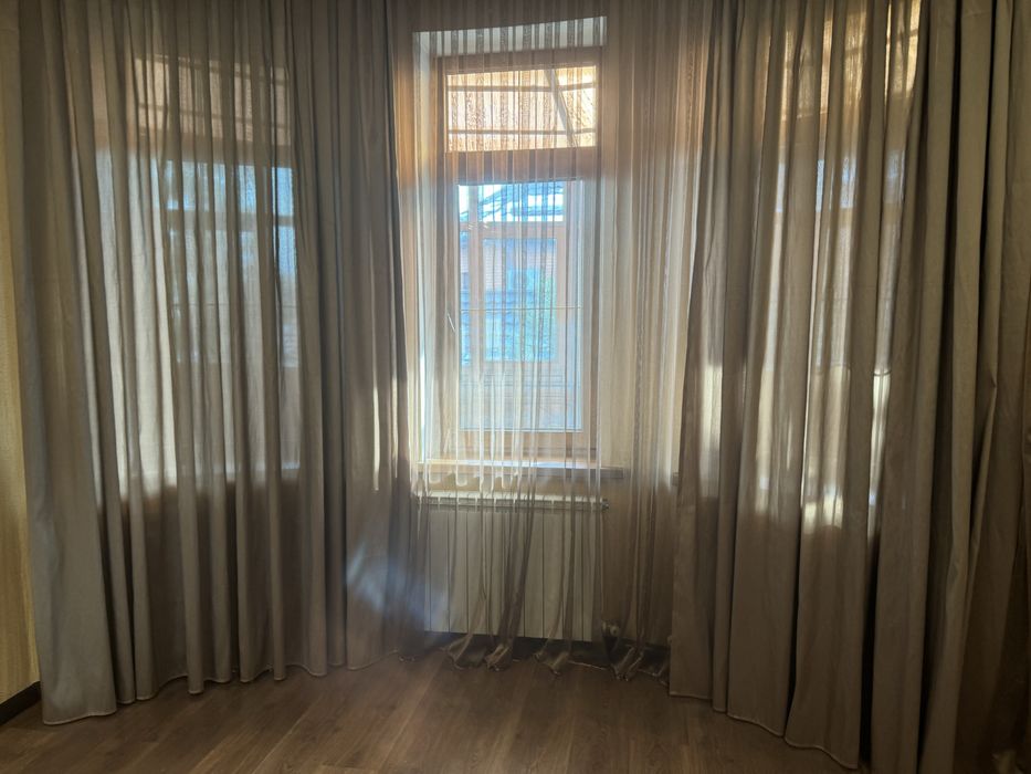 Портьера с тюлью