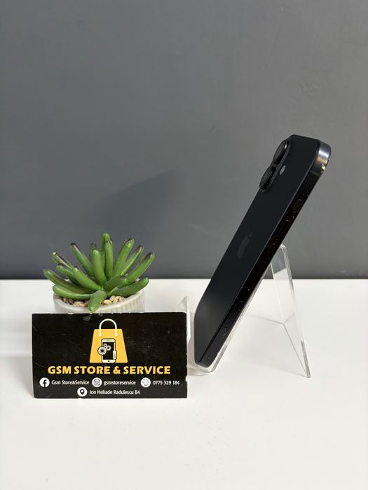 Iphone 16 128Gb Black 2 Ani Garantie Gsm Store&Service