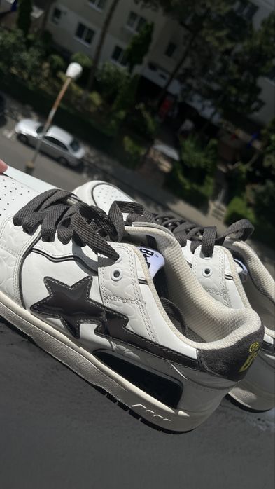 Bape Sta White Silver