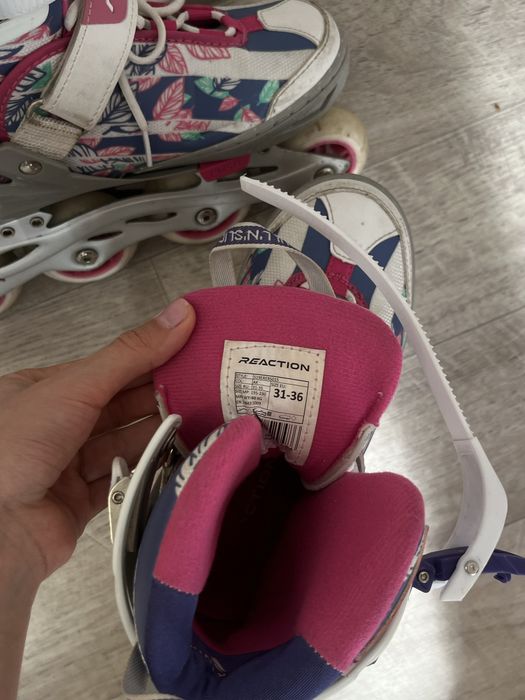 Ролики для девочки Reaction