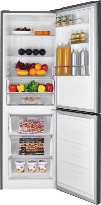 Хладилник с фризер HANSEATIC HKGK18560CNFDI 185см.