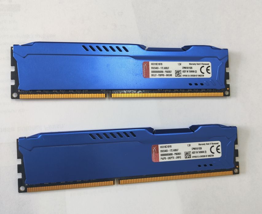 RAM 8GB X 2buc DDR3 HyperX (Kingston) – seria Fury