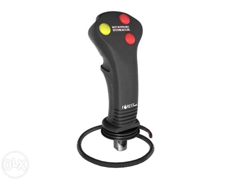 Joystick electromecanic 3 butoane pentru distribuitor hidraulic