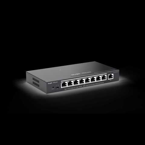 9-порт. гигабит. управляемый PoE смарт-коммутатор Ruijie RG-ES209GC-P