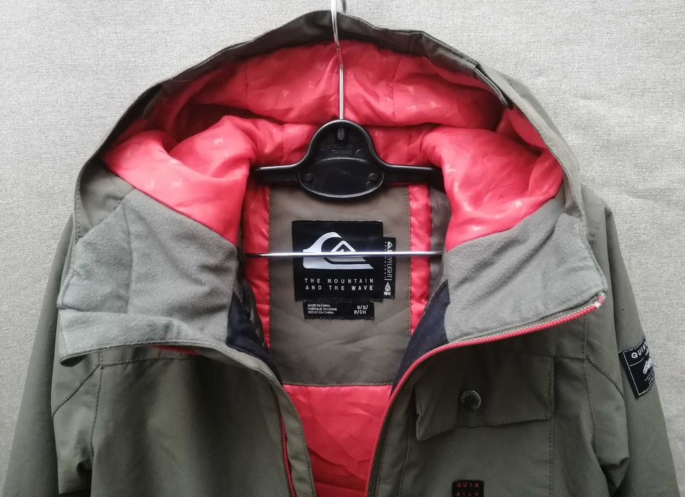 Детско зимно яке за игри в снега, ски и сноуборд Quiksilver 10K #S/8г.