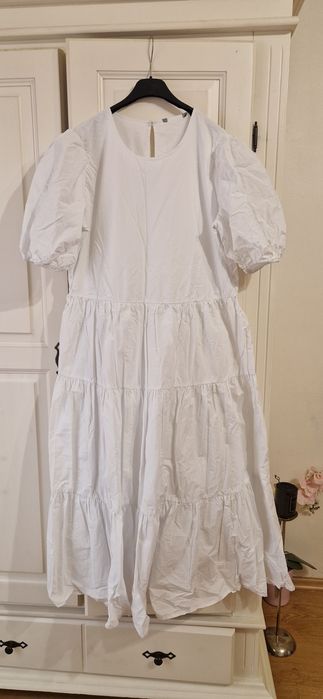 Rochie alba bumbac S
