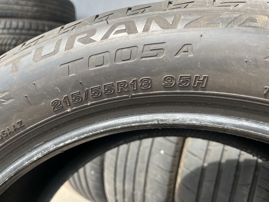 4 бр. летни гуми 215/55/18 Bridgestone DOT 3619 5-5,5 mm