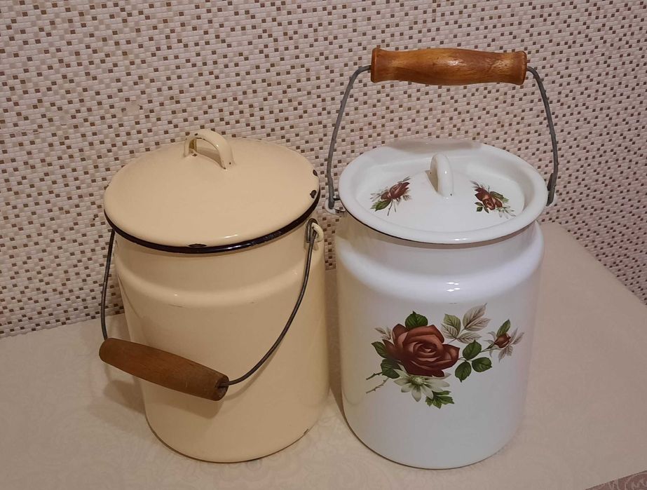 Бидончики эмалированные