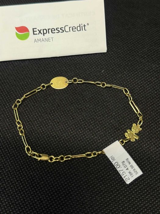 (AG51) Bratara aur 18K 4.07g b702.3 - Garantie 2 ani!