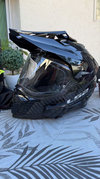 Карбонова каска LS2 mx701 размер ХЛ/Л