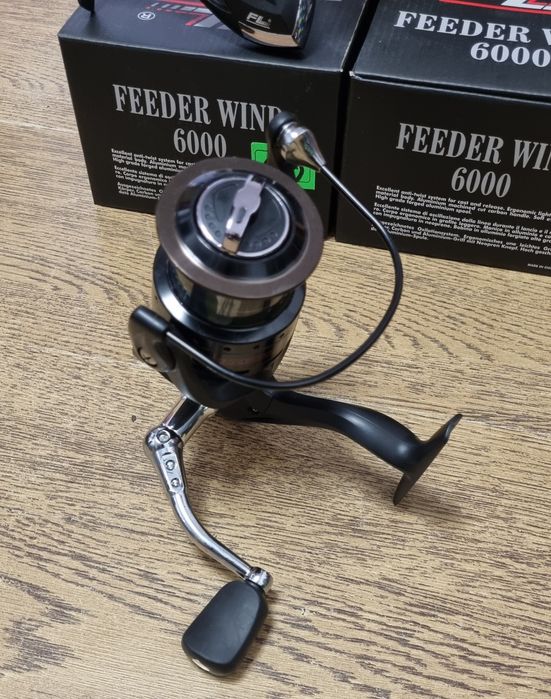 Set 2 Mulinete FL Feeder Wind 6000 9+ 1 Rulmenti